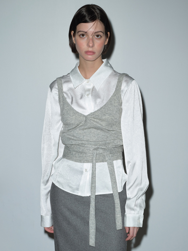 ニットタイビスチェ（メランジ） | Margarin Fingers | HANA(ハナ) #1