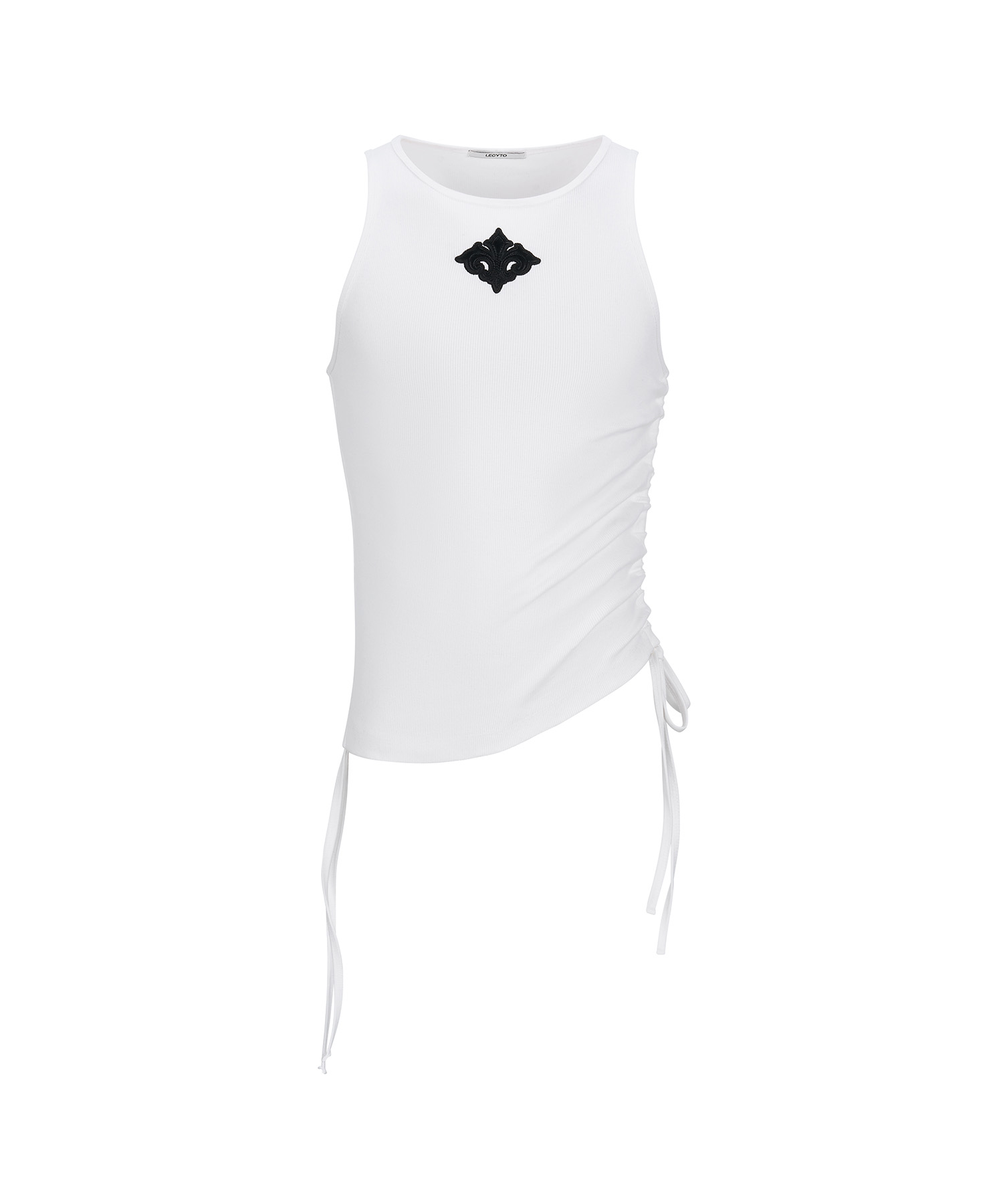 リオラ ストリング ノースリーブ_[ホワイト] | LECYTO | HANA(ハナ) #1