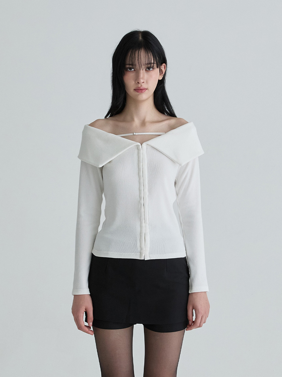 セーラーフックトップ（ホワイト） | Not your rose | HANA(ハナ) #1